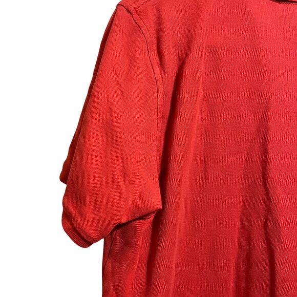 Psycho Bunny Classic Short Sleeve Solid Polo Shirt Brillant Red - Picture 9 of 9